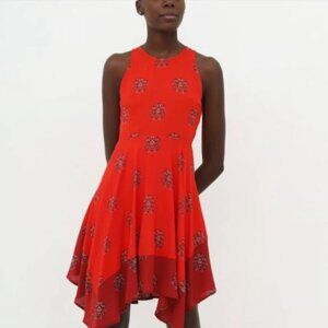 A.L.C. Elisa Red Printed Dress - Size 0